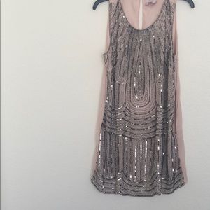 Sequin flapper inspired dress